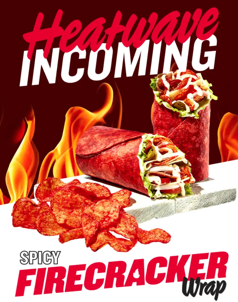 Jimmy John's Spicy Wrap
