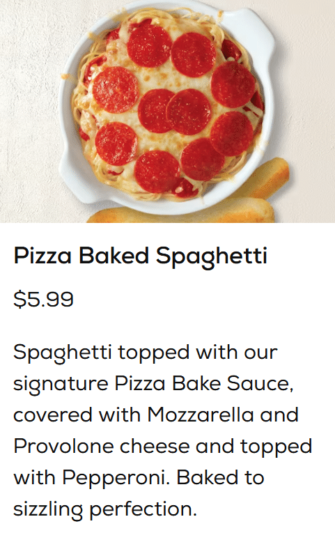 Fazoli’s Deals And Coupons: $5.99 Baked Spaghetti