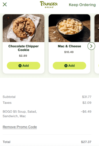 Panera Promo Codes And Specials: $5 Off, $1 Soup