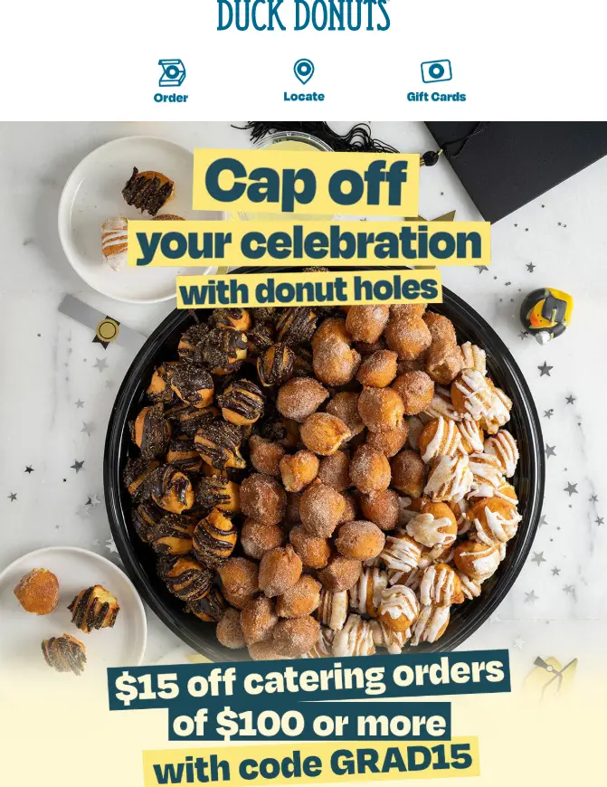 Duck Donuts promo code