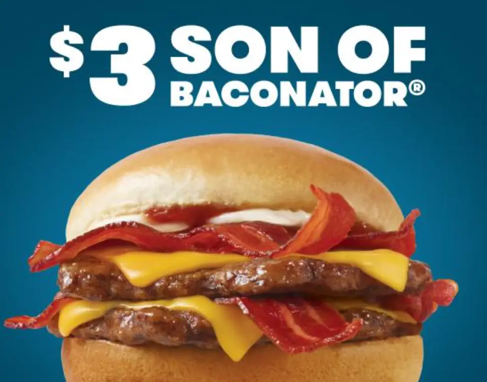 Wendy's $3 Son of Baconator