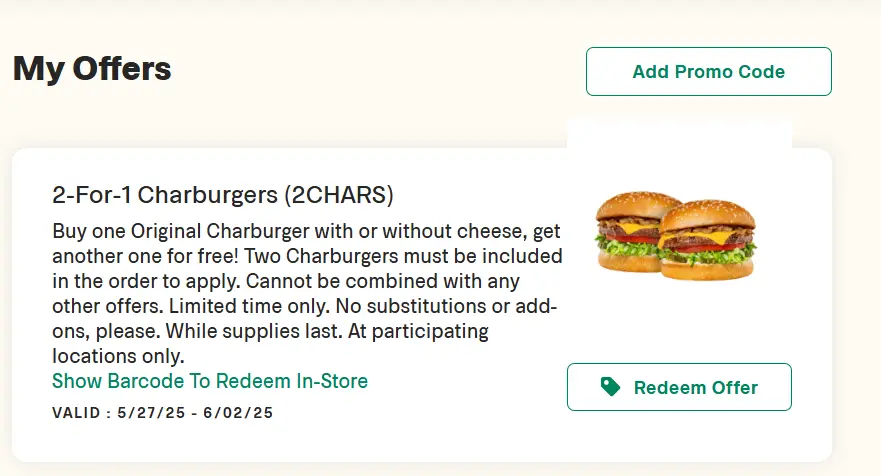 Habit BOGO deal