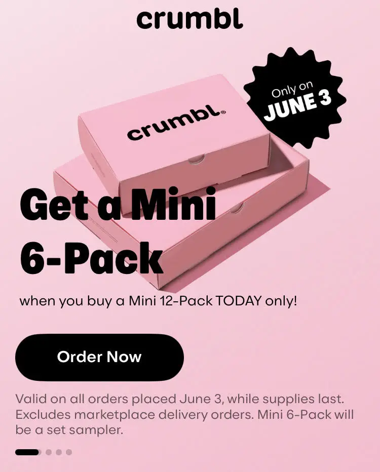 Crumbl free cookies
