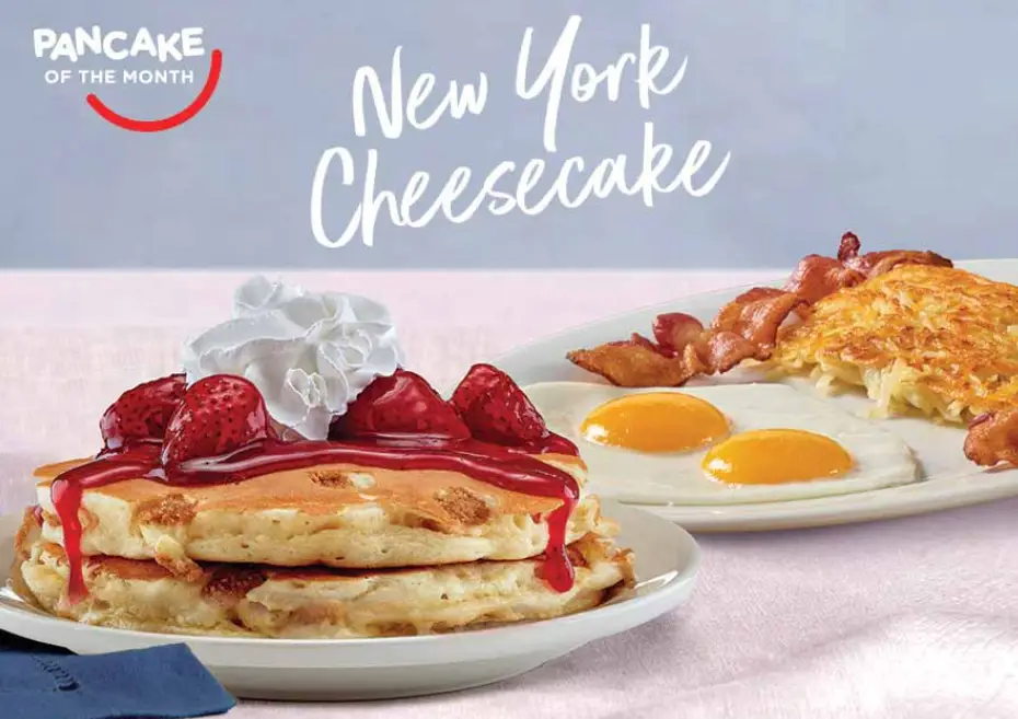 IHOP Cheesecake Pancakes