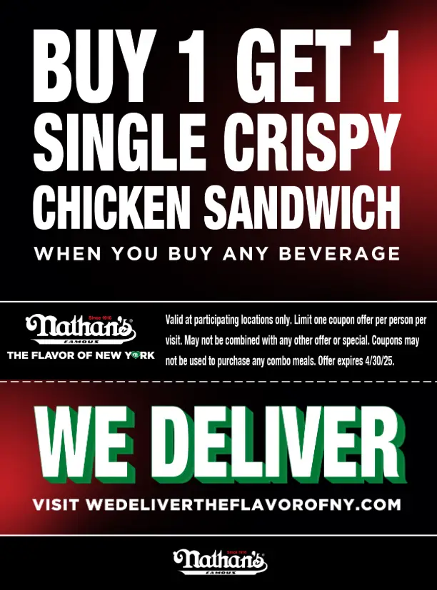 Nathan's Famous coupon 2