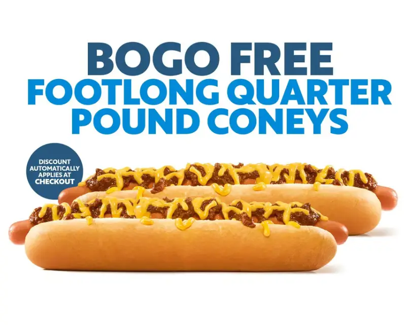 Sonic BOGO Coneys deal