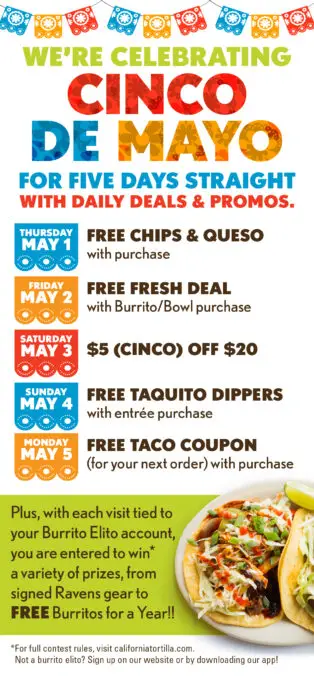 California Tortilla deals