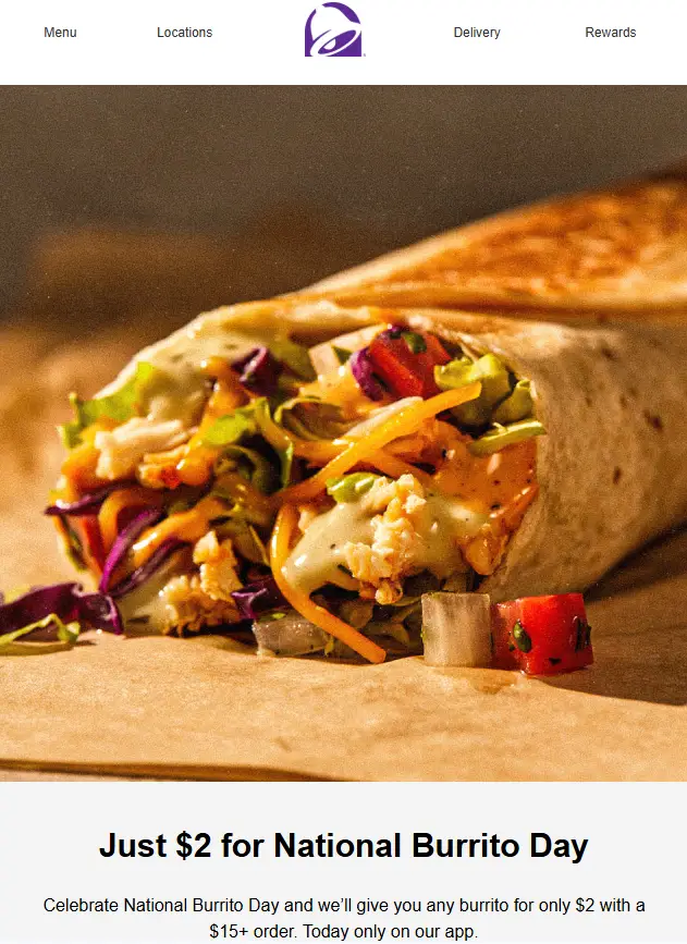 Taco Bell deal