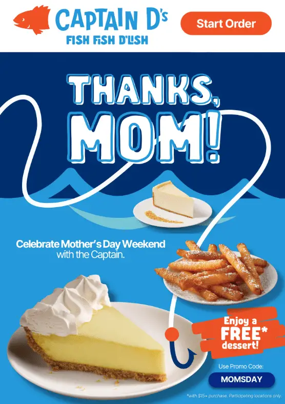 Captain D's promo code