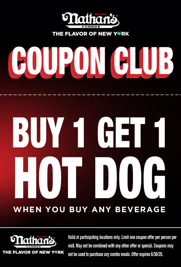 Nathan's Famous coupon