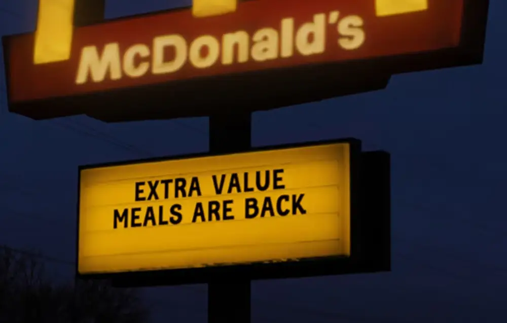 McDonald's Extra Value Menu