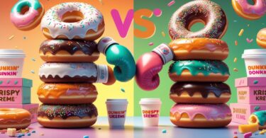 Dunkin vs Krispy Kreme