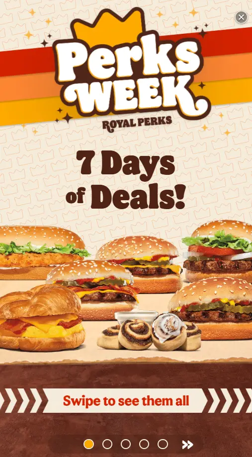BK Perks Week