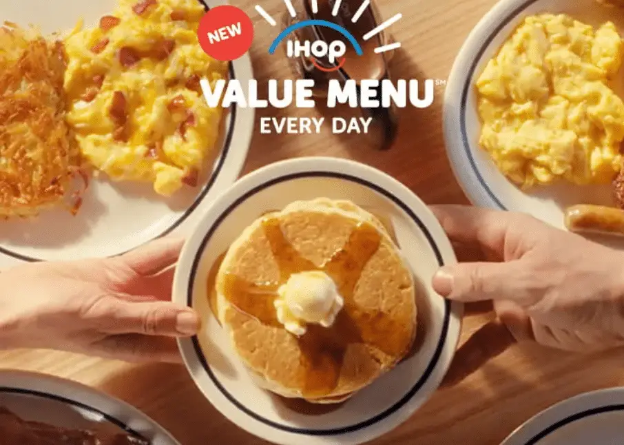 IHOP Value Menu