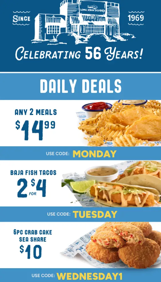 Long John Silver's deals