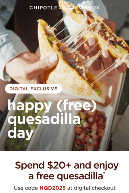chipotle promo codes how i got free burritos & big... Chipotle Deals: Free Chips And Guac This Weekend!