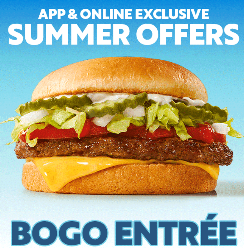 Sonic BOGO entrees